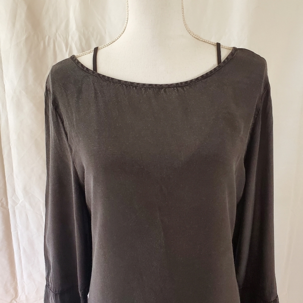 Treasure & Bond Women's Lightweight Black Dress - Picture 4 of 12